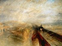 The "Fighting Temeraire" Tugged to Her Last Berth to be Broken Up, Before 1839-J^ M^ W^ Turner-Stretched Canvas