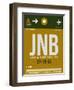 JNB Johannesburg Luggage Tag 1-NaxArt-Framed Premium Giclee Print