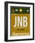 JNB Johannesburg Luggage Tag 1-NaxArt-Framed Premium Giclee Print