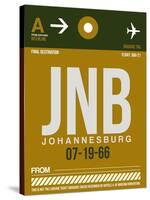 JNB Johannesburg Luggage Tag 1-NaxArt-Stretched Canvas