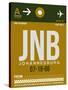 JNB Johannesburg Luggage Tag 1-NaxArt-Stretched Canvas