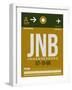 JNB Johannesburg Luggage Tag 1-NaxArt-Framed Art Print