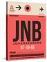 JNB Johannesburg Luggage Tag 2-NaxArt-Stretched Canvas