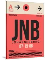 JNB Johannesburg Luggage Tag 2-NaxArt-Stretched Canvas