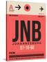 JNB Johannesburg Luggage Tag 2-NaxArt-Stretched Canvas