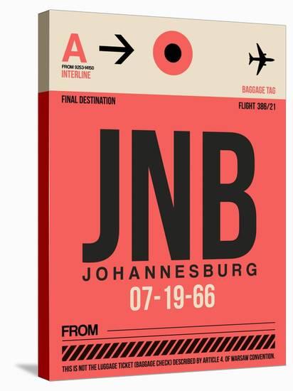 JNB Johannesburg Luggage Tag 2-NaxArt-Stretched Canvas