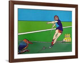 Jo 72 Klaus Wolfermann-Carmelo Carra-Framed Limited Edition