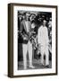 Jo Anderson (Lef) with WM (Little Bill) Johnston, 1923-null-Framed Giclee Print