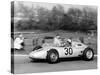Jo Bonnier Driving a Works Porsche Formula 1 Car, Brussels Grand Prix, Belgium, 1961-null-Stretched Canvas
