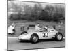 Jo Bonnier Driving a Works Porsche Formula 1 Car, Brussels Grand Prix, Belgium, 1961-null-Mounted Photographic Print