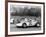 Jo Bonnier Driving a Works Porsche Formula 1 Car, Brussels Grand Prix, Belgium, 1961-null-Framed Photographic Print