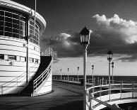 The Clock Worthing B&W-Jo Crowther-Giclee Print