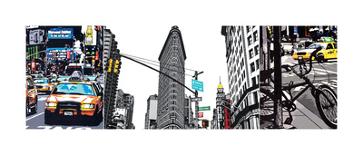 New York-Jo Fairbrother-Stretched Canvas