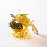 Ingredients for Tagliatelle with Mushrooms and Herbs-Jo Kirchherr-Photographic Print