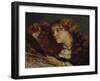 Jo, La Belle Irlandaise, 1865-66-Gustave Courbet-Framed Giclee Print