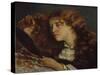 Jo, La Belle Irlandaise, 1865-66-Gustave Courbet-Stretched Canvas