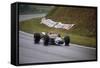 Jo Siffert's Lotus-Ford, French Grand Prix, Rouen, 1968-null-Framed Stretched Canvas