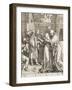 Joachim and Saint Anne Meet at the Golden Gate, from the Series "The Life of the Virgin", 1504-Albrecht Dürer-Framed Giclee Print