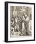 Joachim and Saint Anne Meet at the Golden Gate, from the Series "The Life of the Virgin", 1504-Albrecht Dürer-Framed Giclee Print