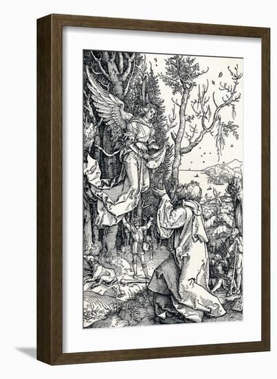 Joachim and the Angel, 1506-Albrecht Dürer-Framed Giclee Print
