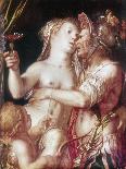 Mars and Venus, Late 16th-Early 17th Century-Joachim Anthonisz Wtewael-Mounted Giclee Print