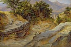 Italian Landscape, 1845-Joachim Faber-Stretched Canvas