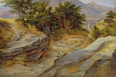 Italian Mountain Landscape, c.1824-Joachim Faber-Giclee Print