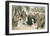 Joachim Friedrich Opening the Joachimsthalsches Gymnasium in 1607-Carl Rohling-Framed Giclee Print