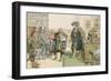Joachim I's Judgment Against the Robber Barons of Lindenberg in 1504-Carl Rohling-Framed Giclee Print