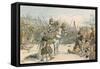 Joachim II Leading Battle in the Turkish Wars in 1542-Carl Rohling-Framed Stretched Canvas