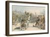 Joachim II Leading Battle in the Turkish Wars in 1542-Carl Rohling-Framed Giclee Print