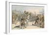 Joachim II Leading Battle in the Turkish Wars in 1542-Carl Rohling-Framed Giclee Print