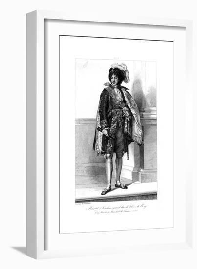 Joachim Murat (1767-181), Marshal of France, 1839-Geille-Framed Giclee Print
