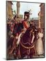 Joachim Murat Entering Florence, 19 January 1801-Tancredi Scarpelli-Mounted Giclee Print