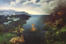 Landscape with the Legend of Saint Roch, Early 16th Century-Joachim Patinir-Giclee Print