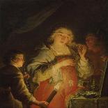 The Mystic Marriage of St. Catherine, with St. Leopold and St. William, 1647-Joachim Von Sandrart-Giclee Print