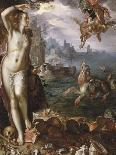 Persée secourant Andromède-Joachim Wtewael or Utawael-Framed Giclee Print