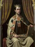 Portrait of Peter I (1334-1369), the King of Castile and Leon - Painting by Dominguez Becquer, Joaq-Joachin Dominguez Becquer-Giclee Print
