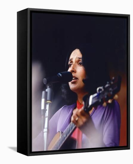 Joan Baez-null-Framed Stretched Canvas