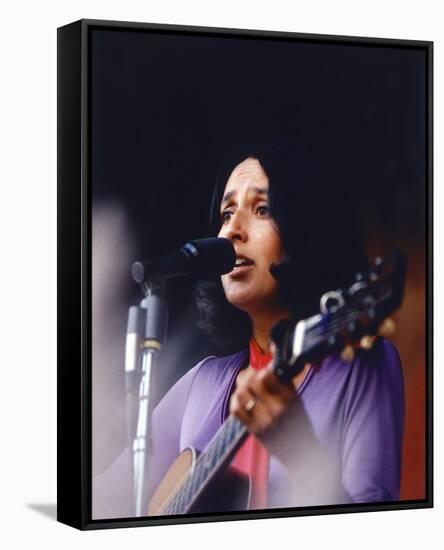 Joan Baez-null-Framed Stretched Canvas