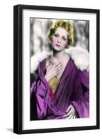 Joan Bennett (1910-199). American Actress, 20th Century-null-Framed Giclee Print