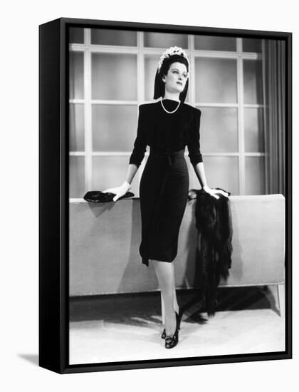 Joan Bennett, 1941-null-Framed Stretched Canvas