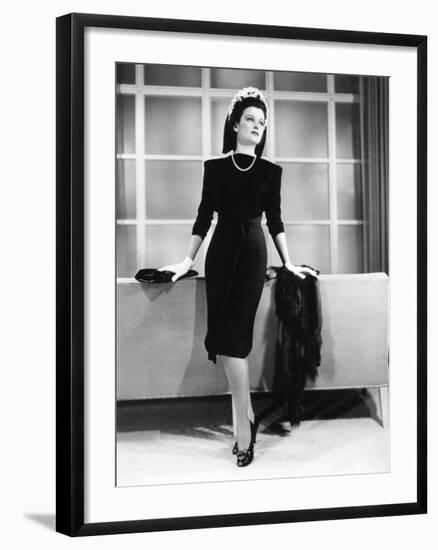 Joan Bennett, 1941-null-Framed Photo