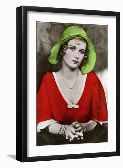 Joan Bennett, American Actress, C1932-1933-null-Framed Premium Giclee Print