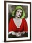 Joan Bennett, American Actress, C1932-1933-null-Framed Giclee Print