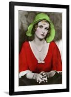 Joan Bennett, American Actress, C1932-1933-null-Framed Giclee Print