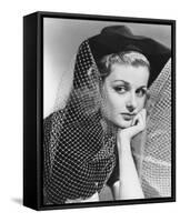 Joan Bennett-null-Framed Stretched Canvas