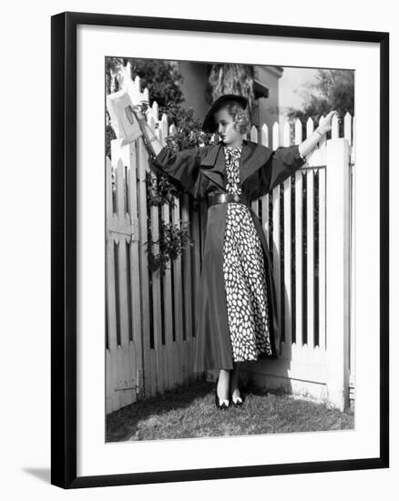 Joan Bennett-null-Framed Premium Photographic Print