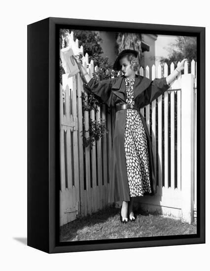 Joan Bennett-null-Framed Stretched Canvas