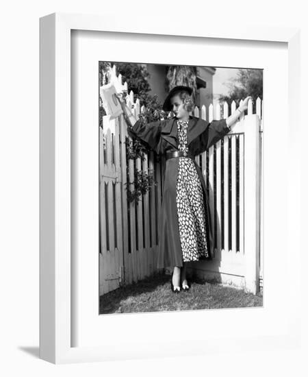 Joan Bennett-null-Framed Photographic Print